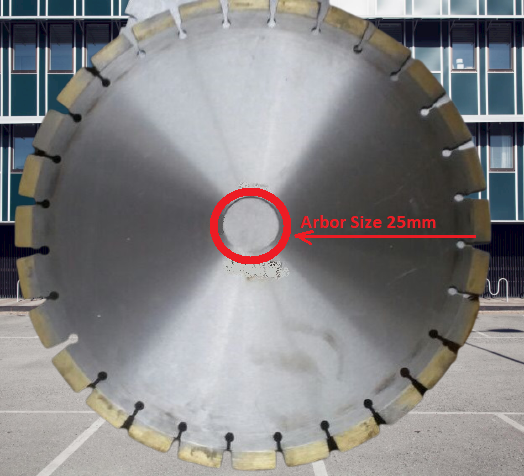 14 Inch RCC Cutting Blade for Handheld Wall & Floor Cutting Machine