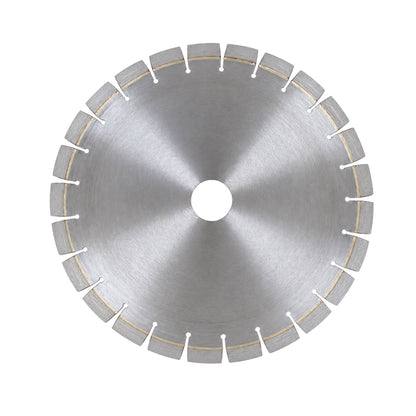 Jagson silver RCC cutting blade with narrow slots between gold-toned rim segments