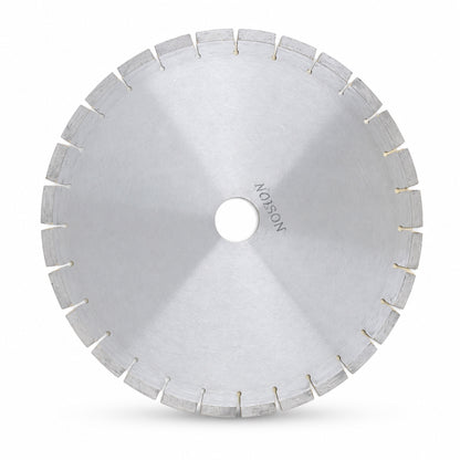 Jagson silver concrete cutting blade with a segmented rim, shown at an angle